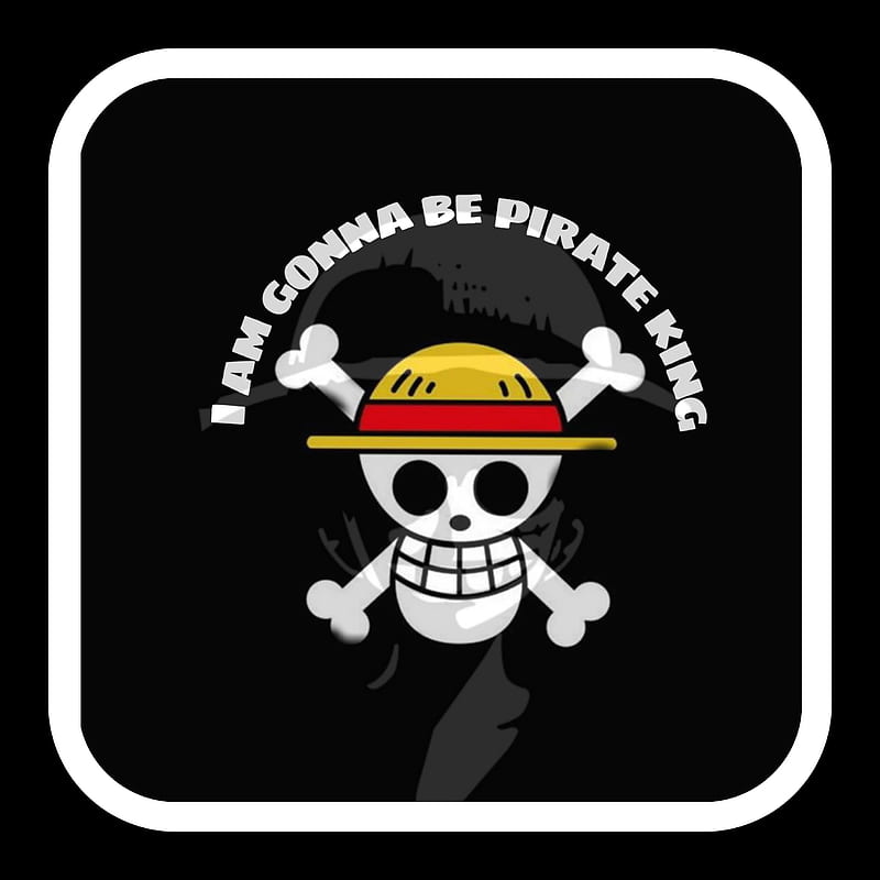 Luffy pirate king, logos, HD phone wallpaper