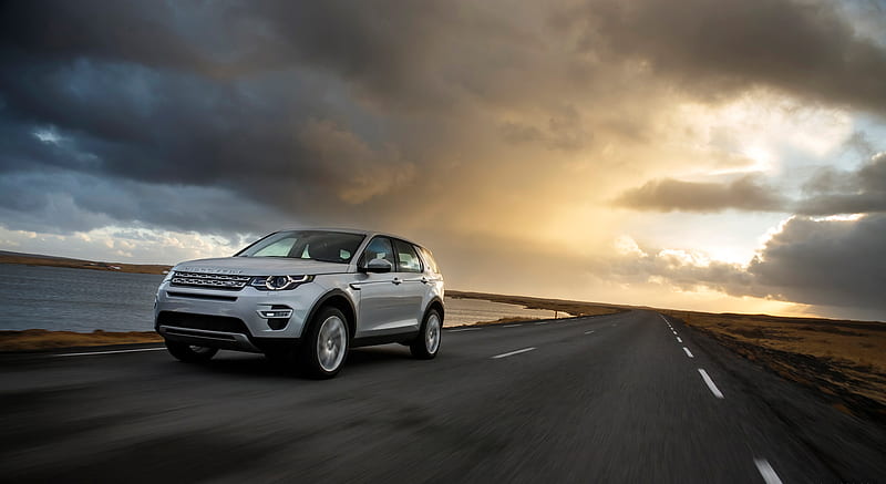 2015 Land Rover Discovery Sport (Indus Silver) - Front , car, HD wallpaper