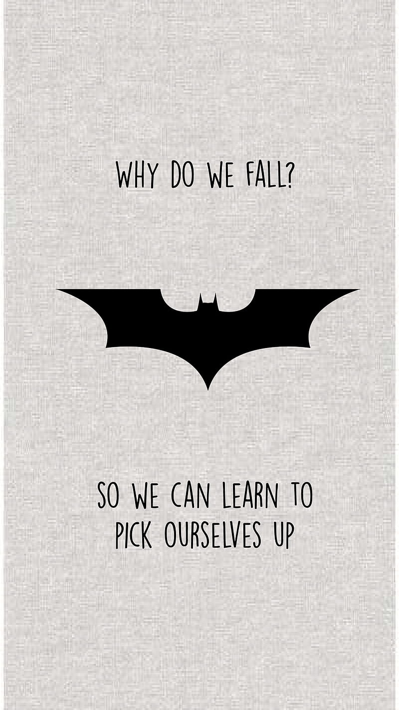 Batman, quote, quotes, HD phone wallpaper