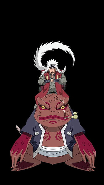 Jiraiya and Gamabunta Epic Wallpaper by maxiuchiha22