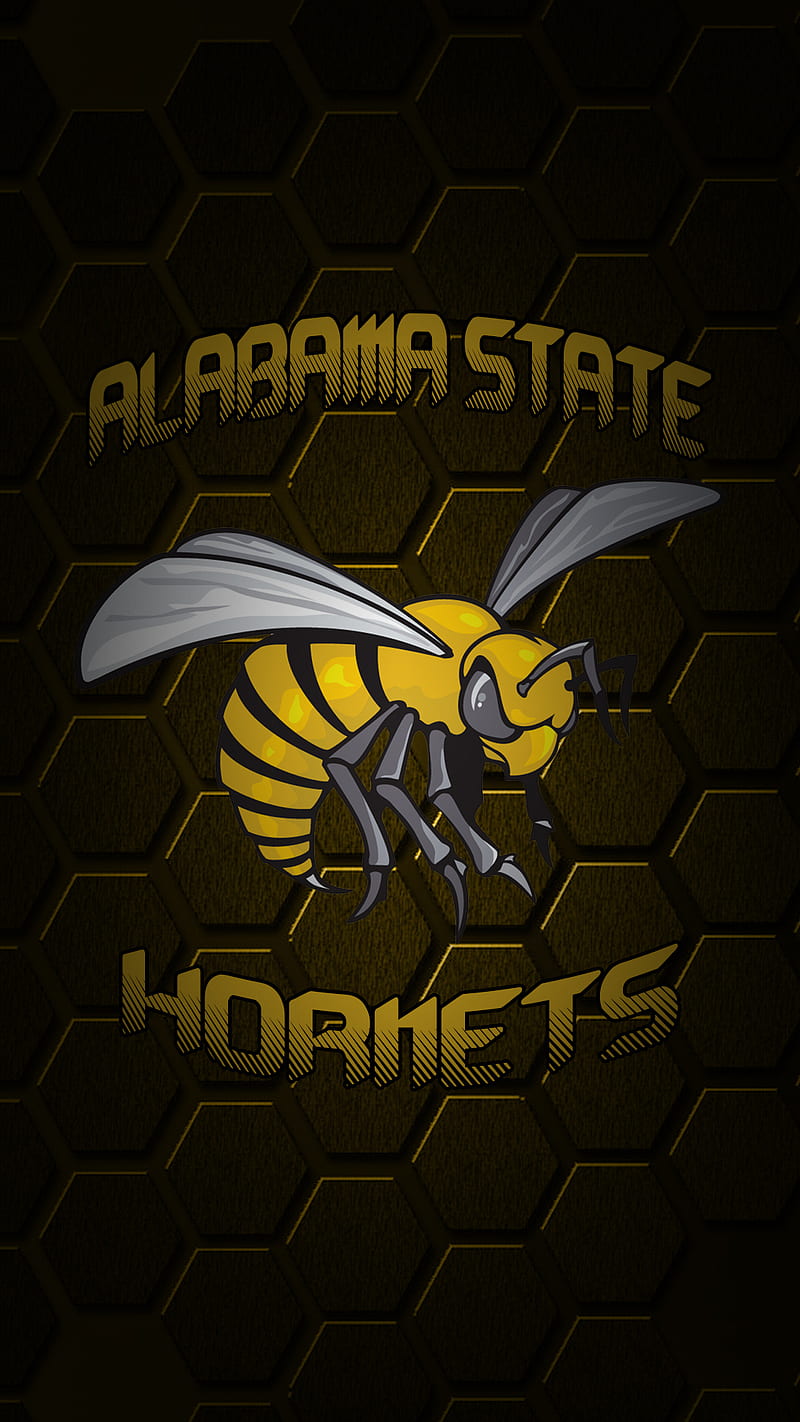 Alabama State, asu, black, gold, honeycomb, hornets, magic city, marching, montgomery, swac, thurgood marshall, HD phone wallpaper