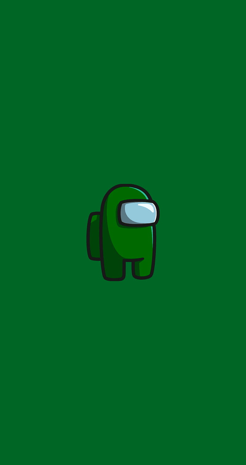 Among us green, among us, among us crewmate, among us impostor, among us verde, among us vert, among us, android, ios, HD phone wallpaper