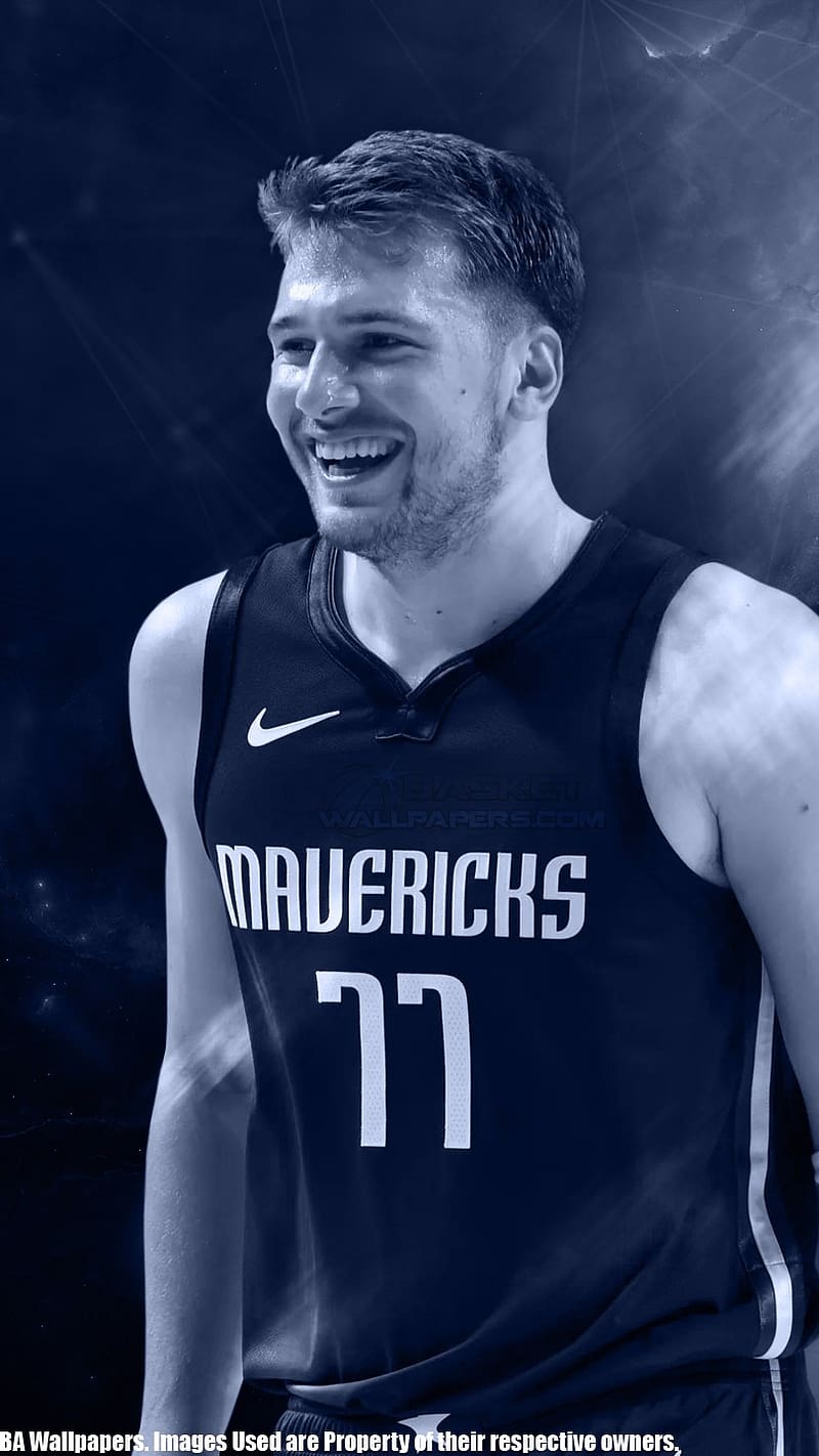 Luka Doncic with a Smile, smile, luka doncic, sportsman, HD phone wallpaper