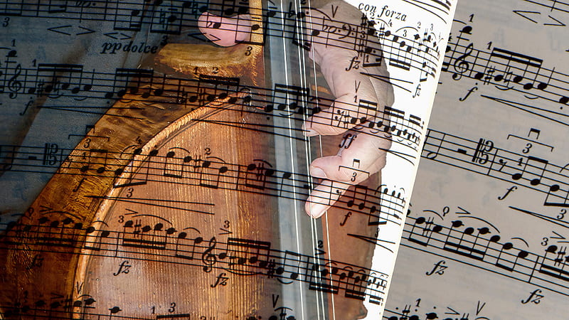 Music, Cello, Sheet Music, HD wallpaper