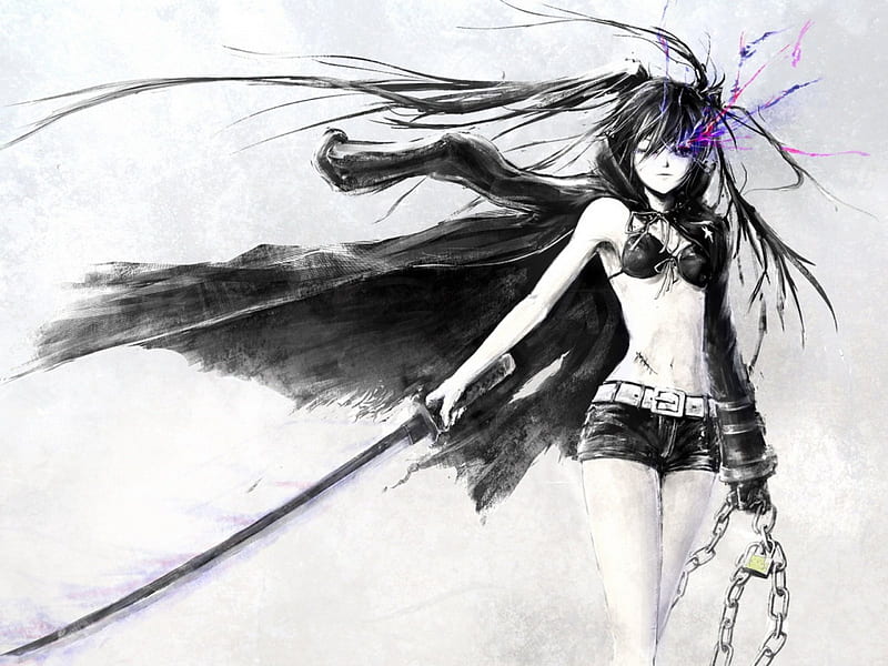 Black and white anime Wallpapers Download  MobCup