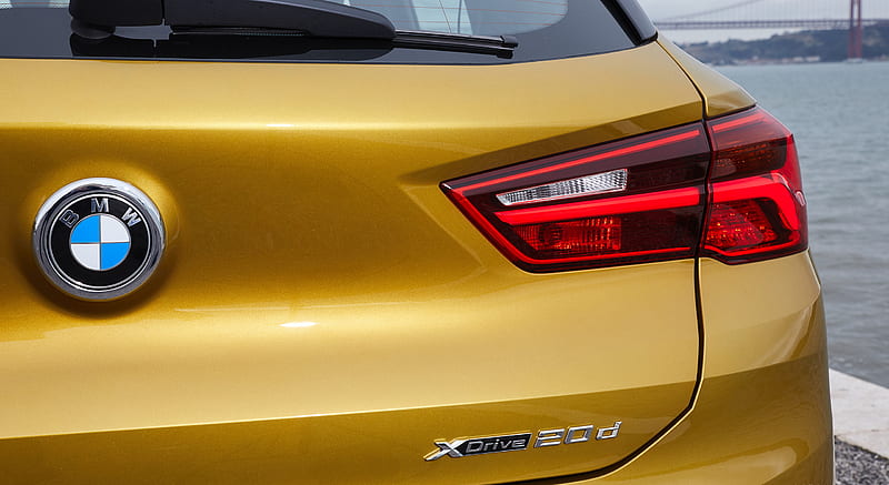 2018 BMW X2 xDrive20d M Sport X (Color: Galvanic Gold) - Tail Light , car, HD wallpaper