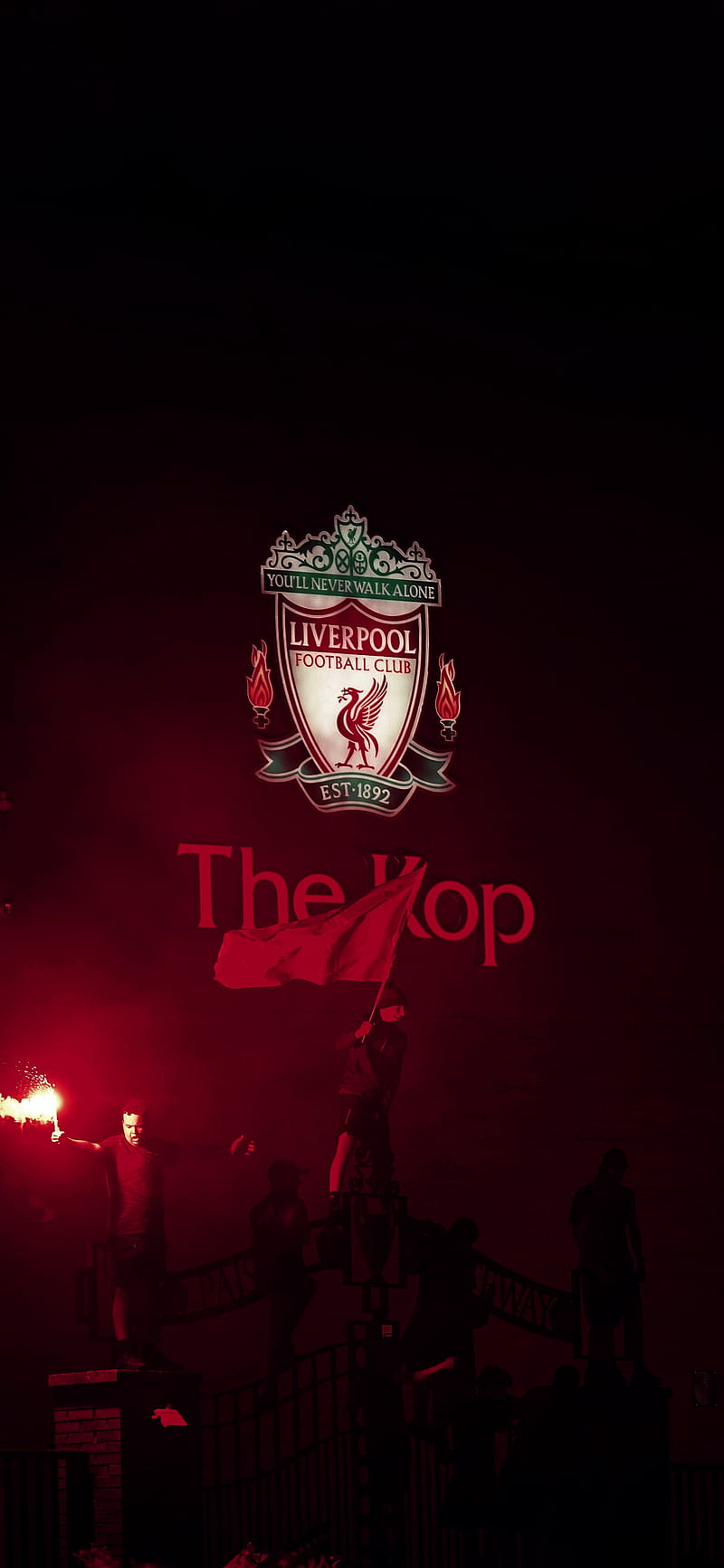 The Kop, football, lfc, liverpool, reds, soccer, ynwa, HD phone wallpaper