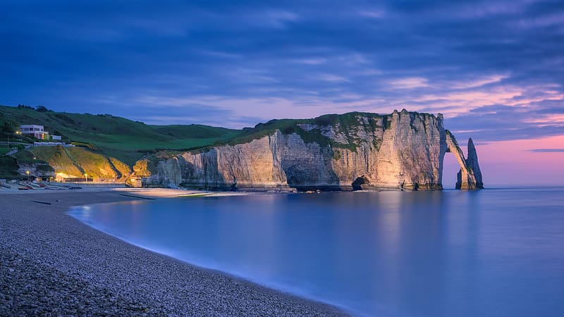 Chalk Cliffs Etretat Normandy France 2023 Bing, HD wallpaper