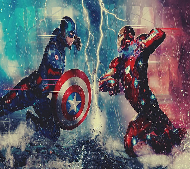 Captain America 3, captain america, entertainment, iron man, movie, spider man, HD wallpaper