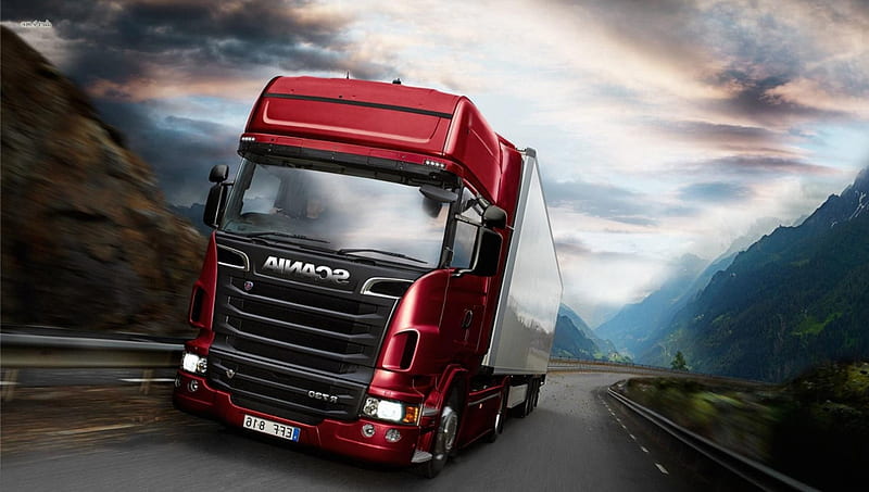scania r730, rig, truck, trailor, scania, HD wallpaper