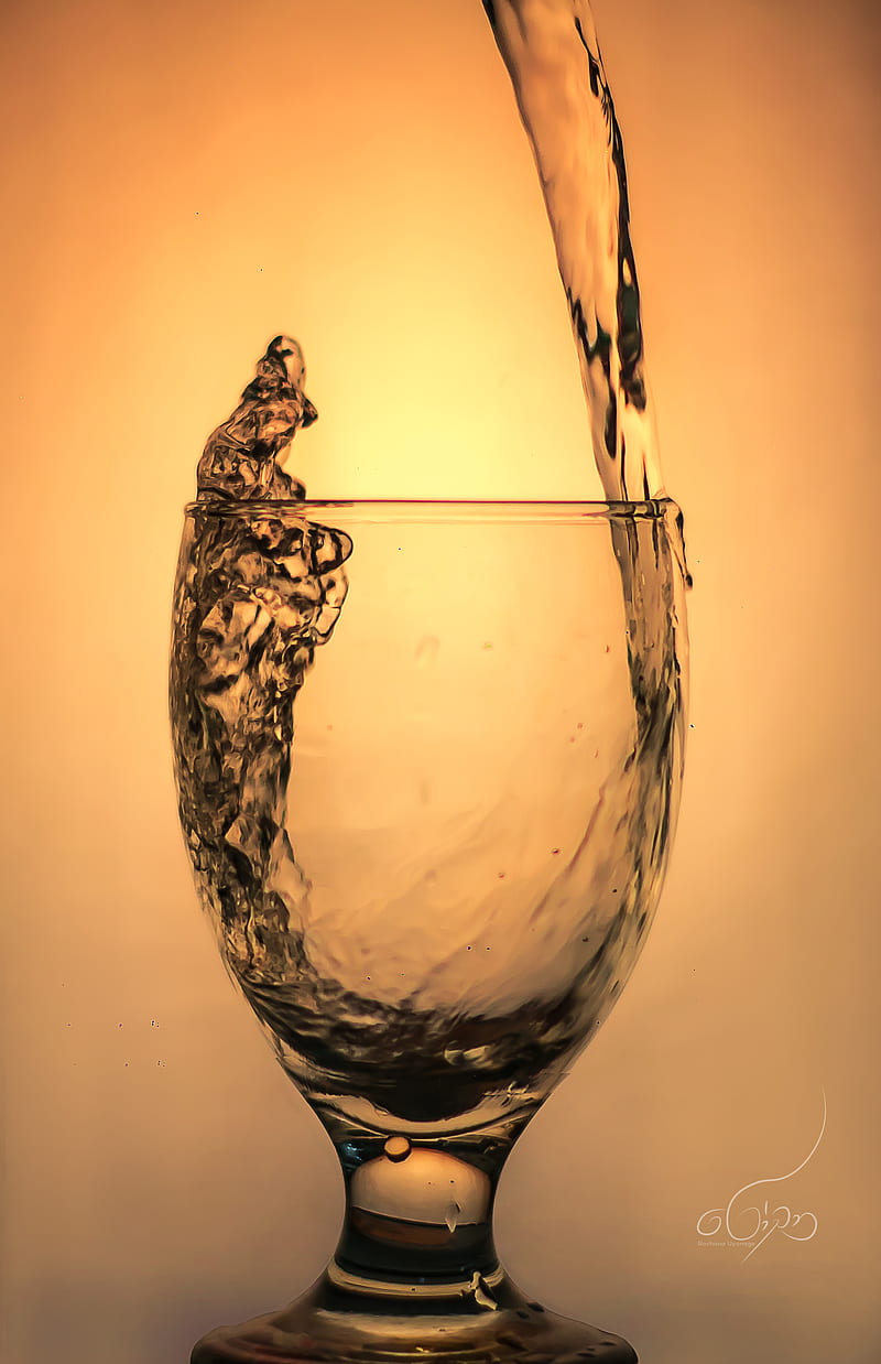 WaterDrop, abstract, dream, drop, dslr, glass, water, wine, wineglass, yellow, HD phone wallpaper