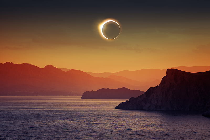 Solar Eclipse , eclipse, nature, HD wallpaper
