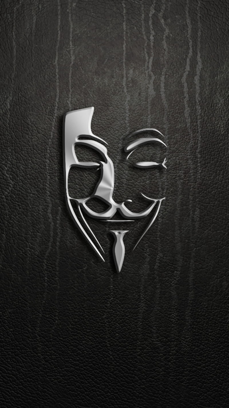 Anon 02, anonymous, face, mask, HD phone wallpaper