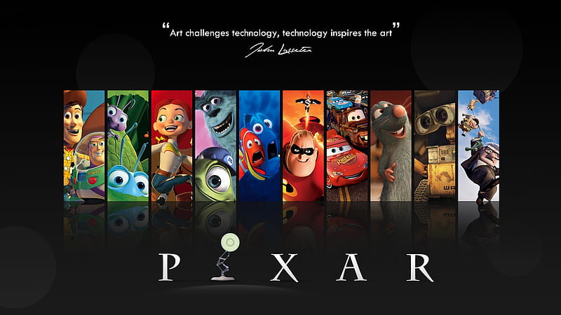 Pixar-Cartoon animation film Selected, HD wallpaper