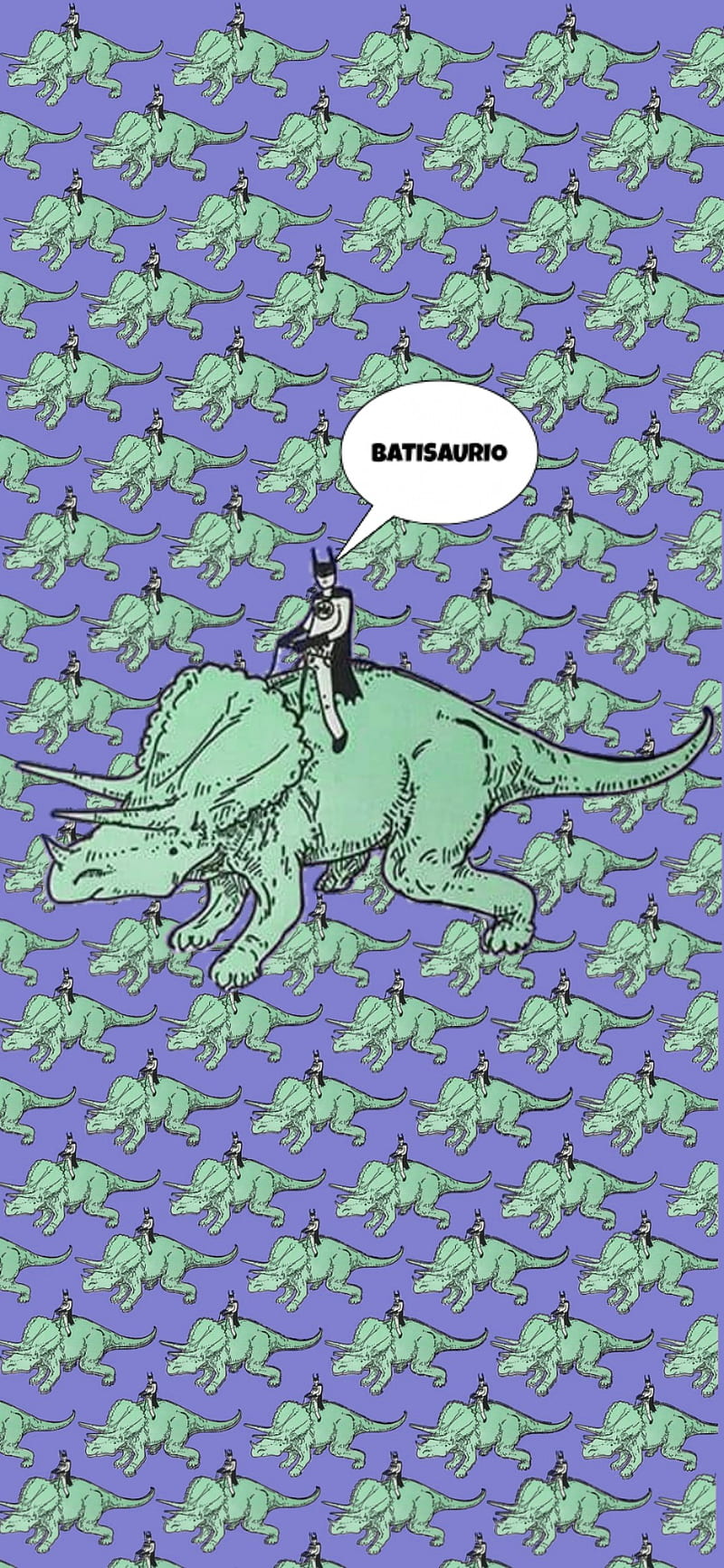 Batisaurio, batman, dinosaurio, HD phone wallpaper