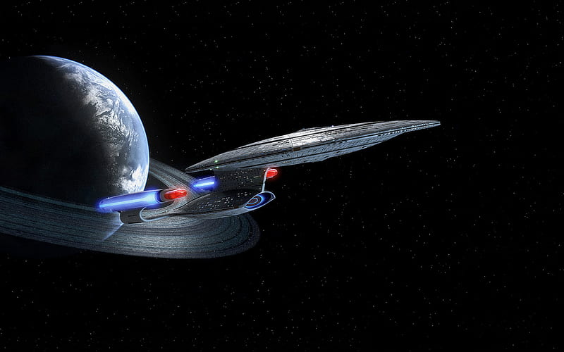 Enterprise, star trek, ship, space, scifi, tv, HD wallpaper