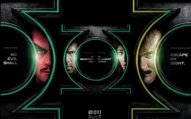 Green Lantern, Movie, Hal Jordan, Sinestro (Dc Comics), Hector Hammond, HD wallpaper