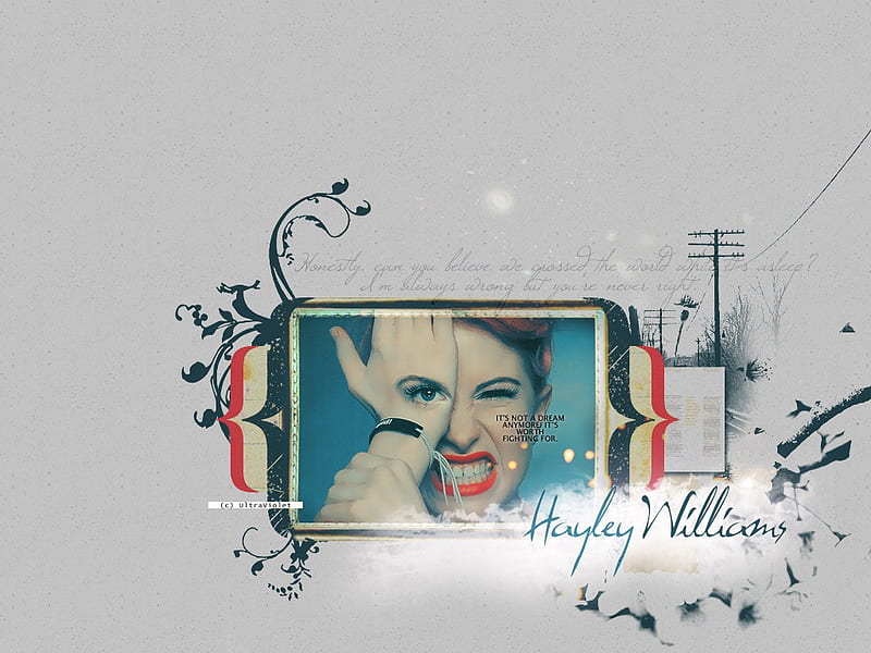 Hayley Williams, paramore, williams, hayley, singer, rock chick, HD wallpaper