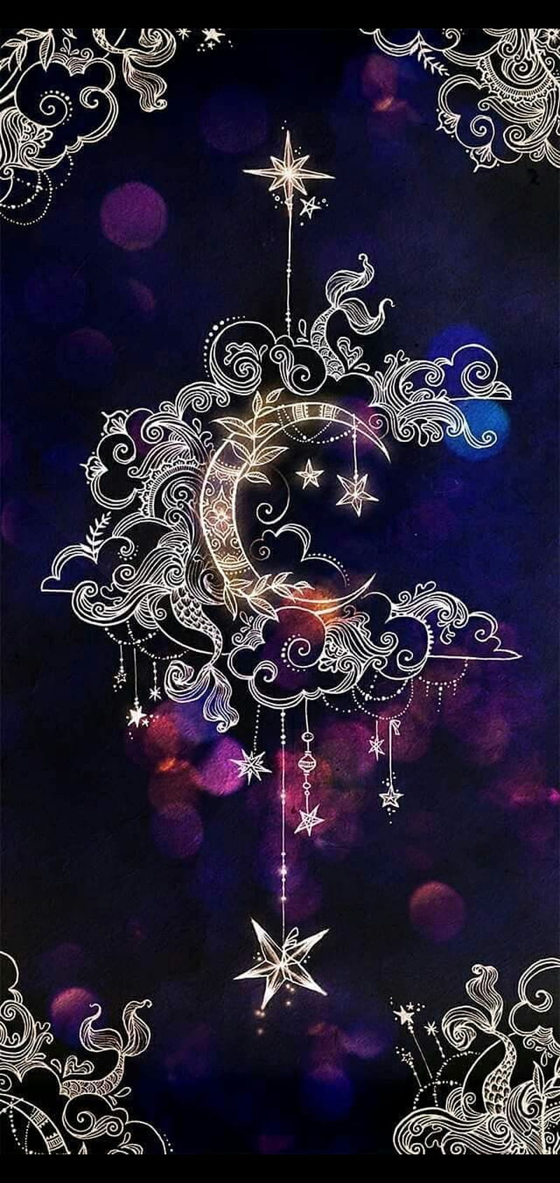 Magical Moon, HD phone wallpaper