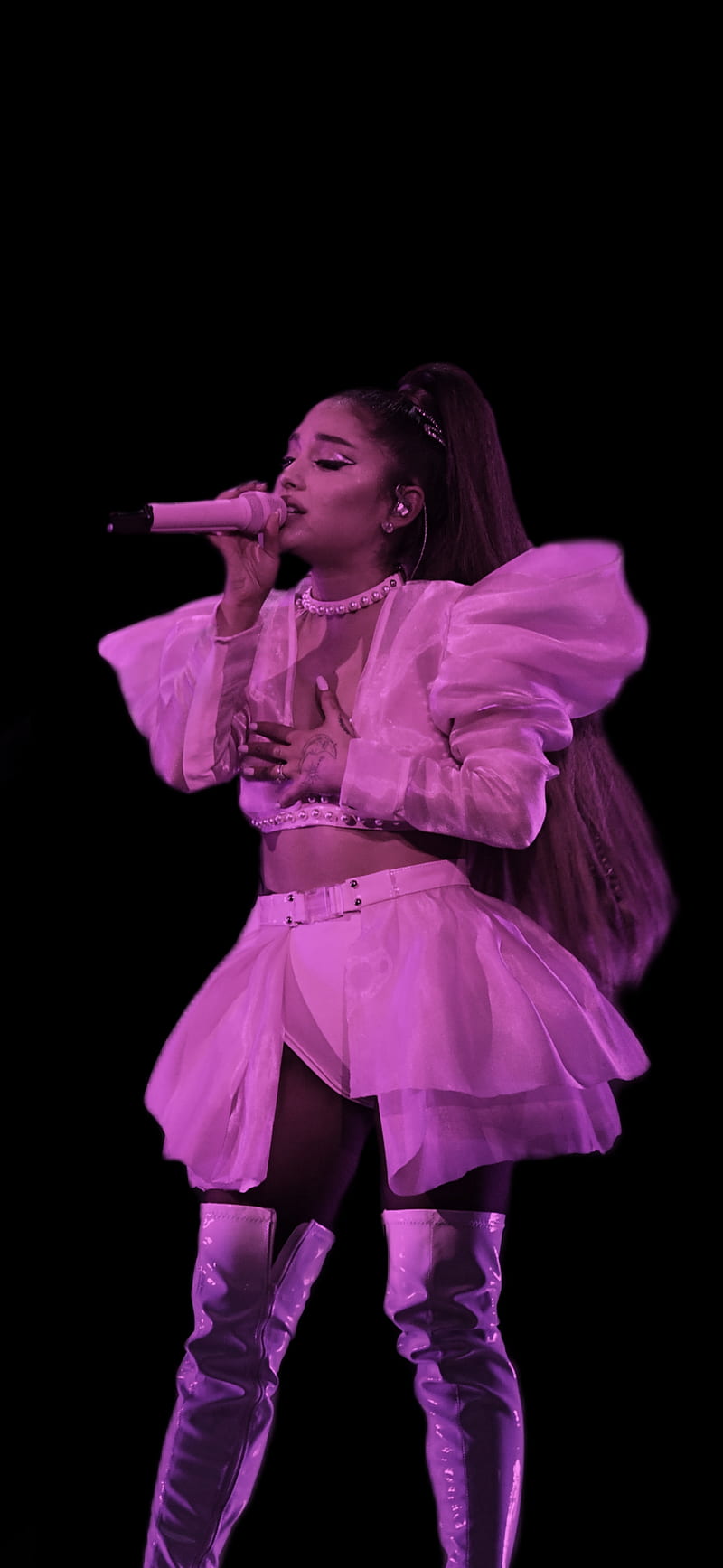 Ariana Grande, ag, HD phone wallpaper