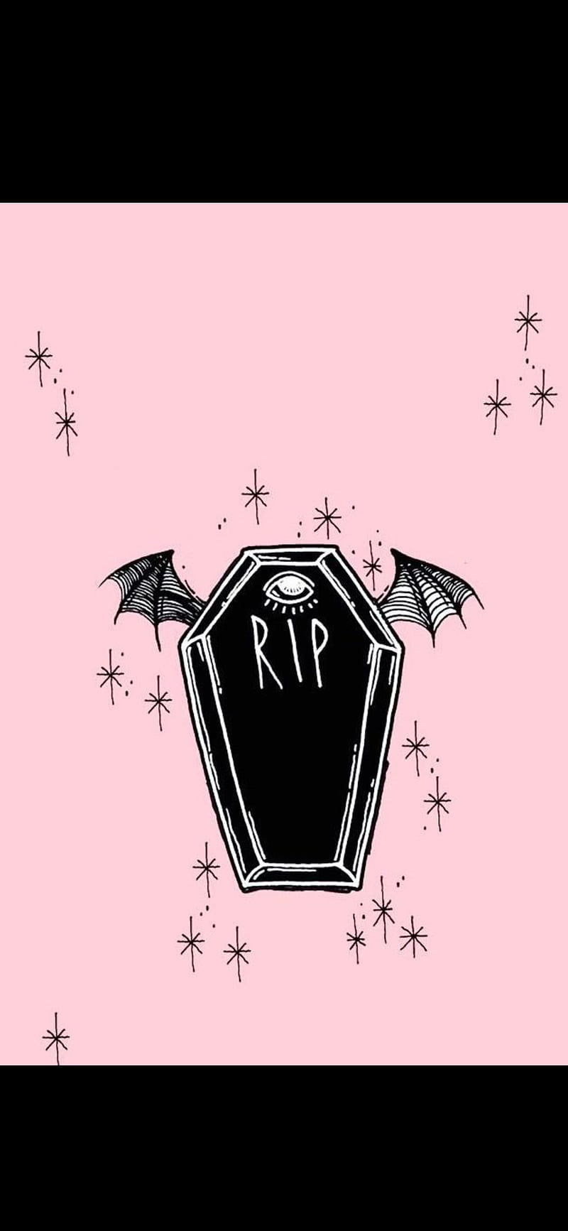 Rip coffin goth pink HD phone wallpaper  Peakpx