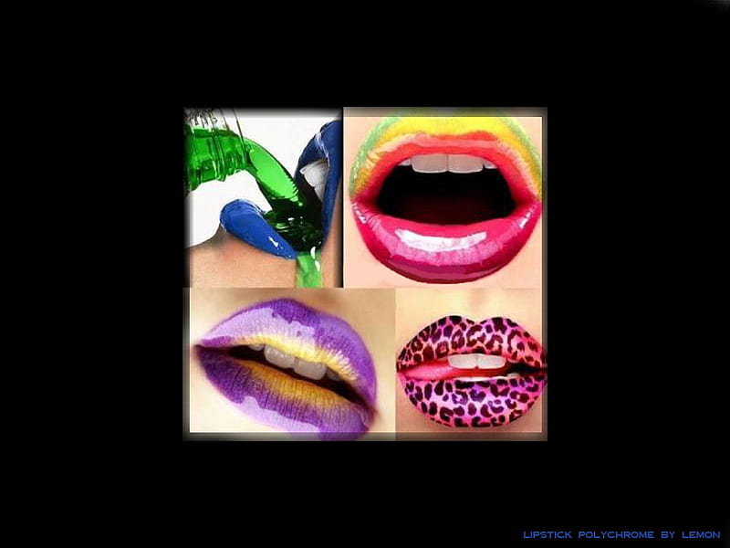 lipstick-polychrome, HD wallpaper