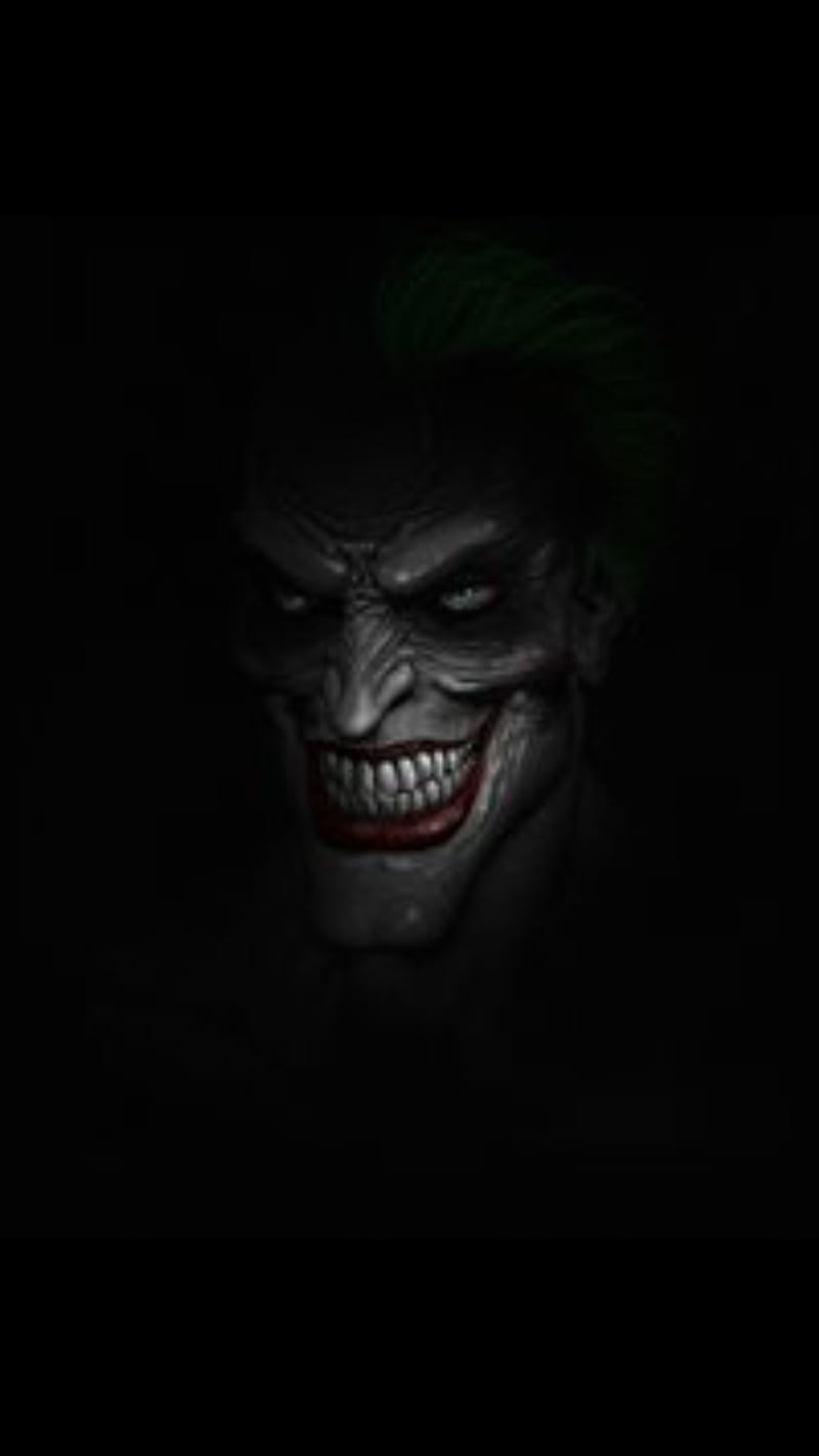 Scary smile, clown smile, crazy, dark, emo, grin, halloween, joker, s ary, sik, wicked, HD phone wallpaper