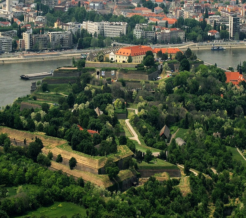 Novi Sad fortress, HD wallpaper