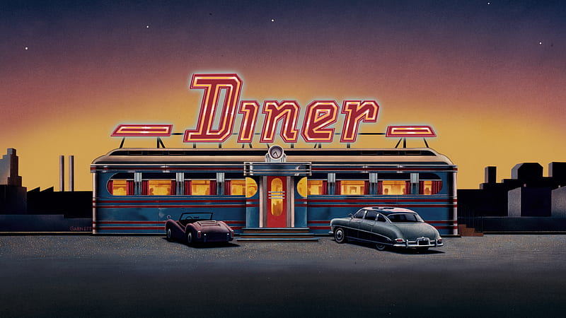 Movie, Diner, HD wallpaper