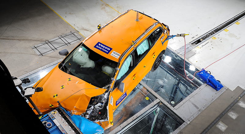 2019 Volvo V60 - Crash Test , car, HD wallpaper
