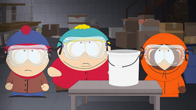 South Park, Eric Cartman, Kenny McCormick, Stan Marsh, HD wallpaper