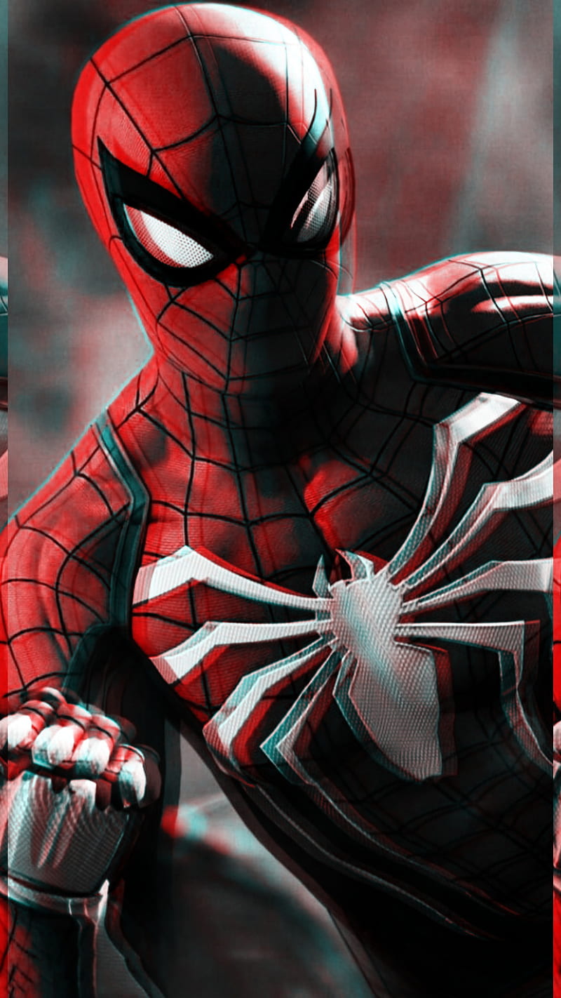 Spiderman , oyun, red, blue, desenho, mood, spider, new, goof, real, HD phone wallpaper