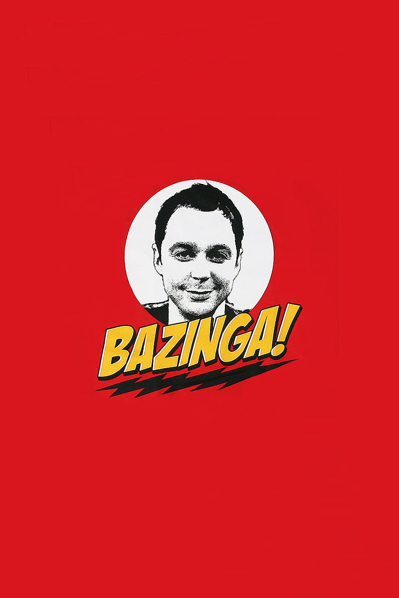Sheldon Cooper, bazinga, bazzinga, big bang theory, theory, HD phone wallpaper