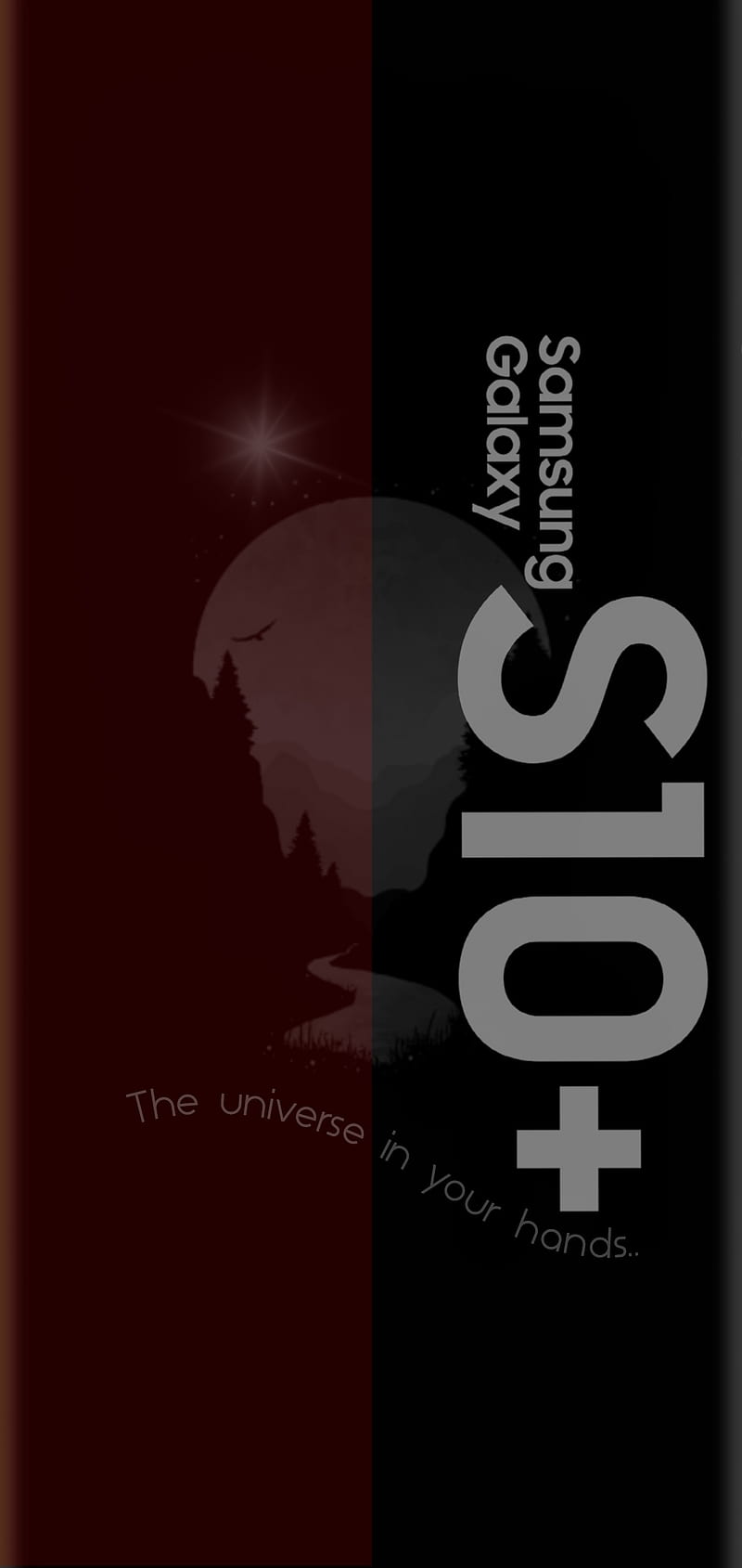 Galaxy s10 plus, android, negro, borde, galaxy, logo, plus, rojo, s10,  samsung, Fondo de pantalla de teléfono HD | Peakpx