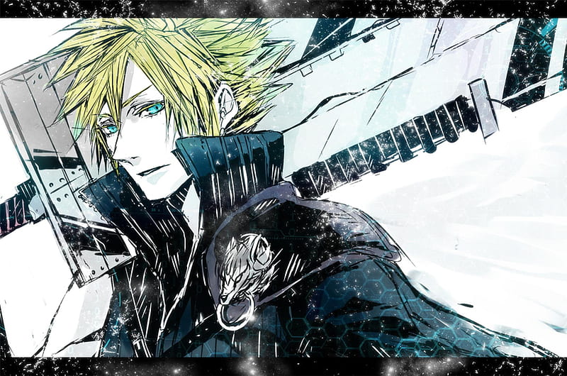 Cloud Strife Crisis Core Final Fantasy VII Zack Fair Sephiroth fire anime  computer Wallpaper video Game fictional Character png  PNGWing