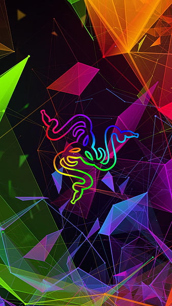 HD wallpaper: Razer, PC gaming, colorful, logo, Razer Inc., abstract, multi  colored