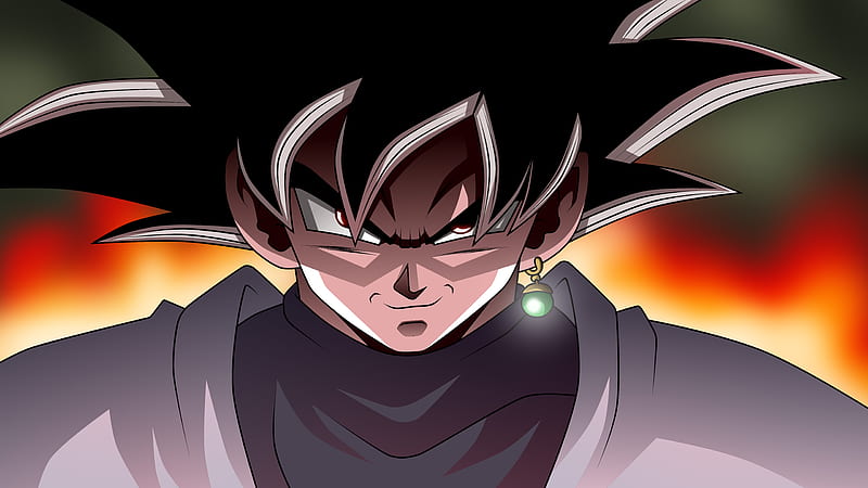 Black Goku Dragon Ball Super , dragon-ball-super, anime, dragon-ball, goku, artist, artwork, digital-art, HD wallpaper