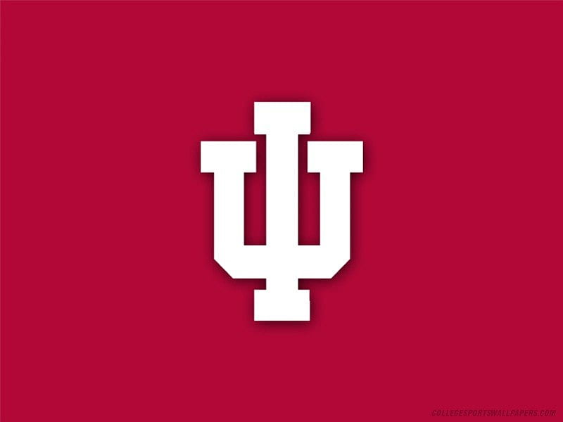 Indiana University Logo, football, indiana university, logo, teams, HD wallpaper