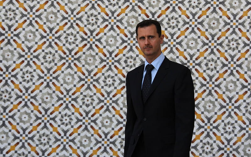 Syrian President Bashar-Male Celebrity, HD wallpaper