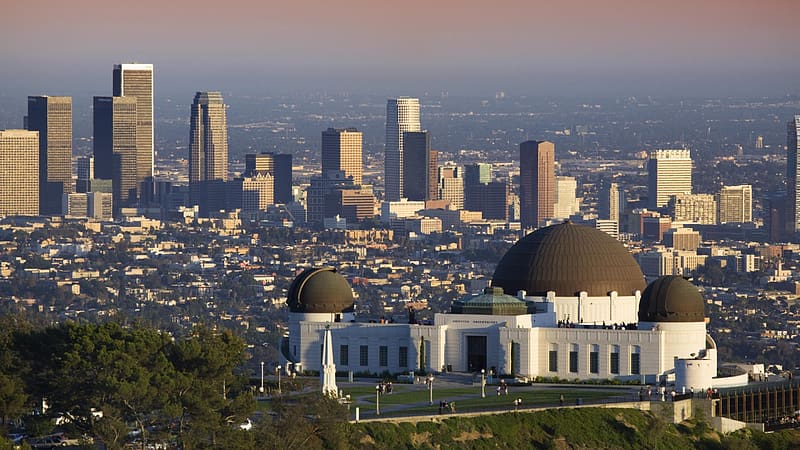 Cities, Los Angeles, , Griffith Observatory, HD wallpaper