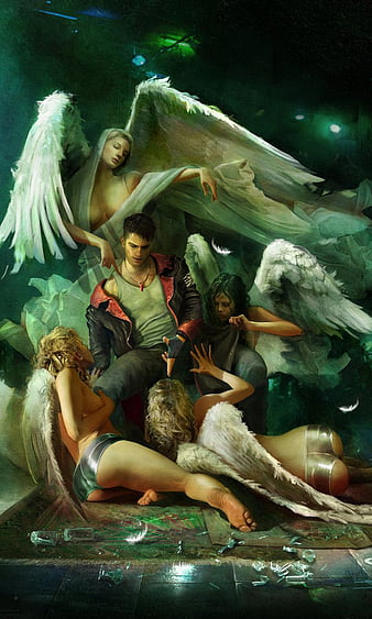 Devil May Cry 1 Classic Dante 4K Wallpaper – SyanArt Station