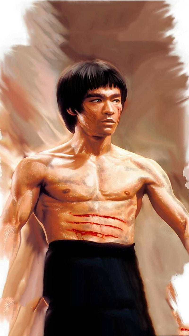 Bruce Lee - Awesome, Bruce Lee Cartoon, HD phone wallpaper | Peakpx