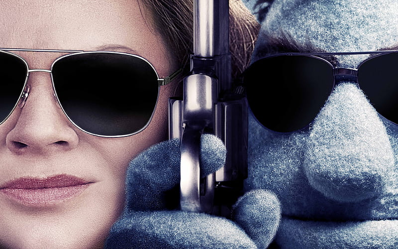 The Happytime Murders poster, 2018 movie, detective film, HD wallpaper