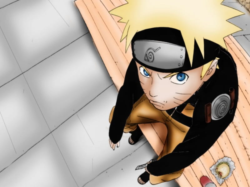 Want Fight With Me, cool, naruto, looking, HD wallpaper