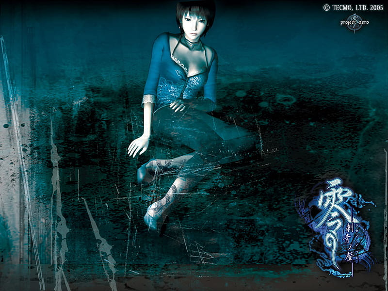 The Tormented, cute, fatal frame, innocent, girl, anime, video game, HD wallpaper