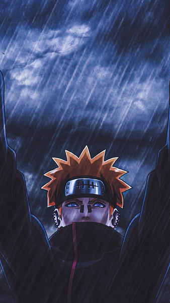 Akatsuki, red, magenta, Anime, Pain, Akatsuki cloud, Akatsuki logo, Naruto,  Akatsuki symbol, Boruto, Itachi HD phone wallpaper