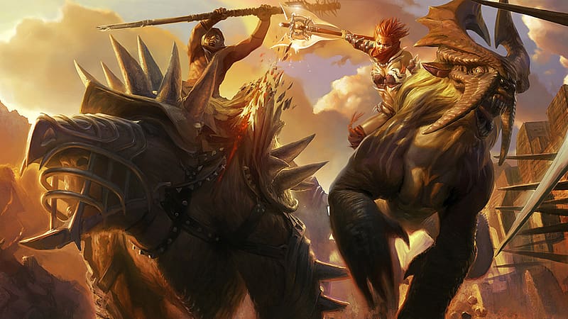 Video Game, Golden Axe, Golden Axe: Beast Rider, HD wallpaper