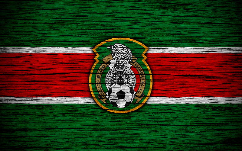 Mexico Football, emblem, logo, national, soccer, team, HD wallpaper