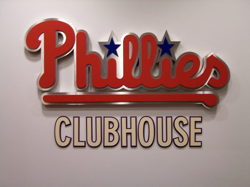 Phillies Clubhouse, philadelphia phillies, citizens bank park, pennsylvania, philadelphia, HD wallpaper