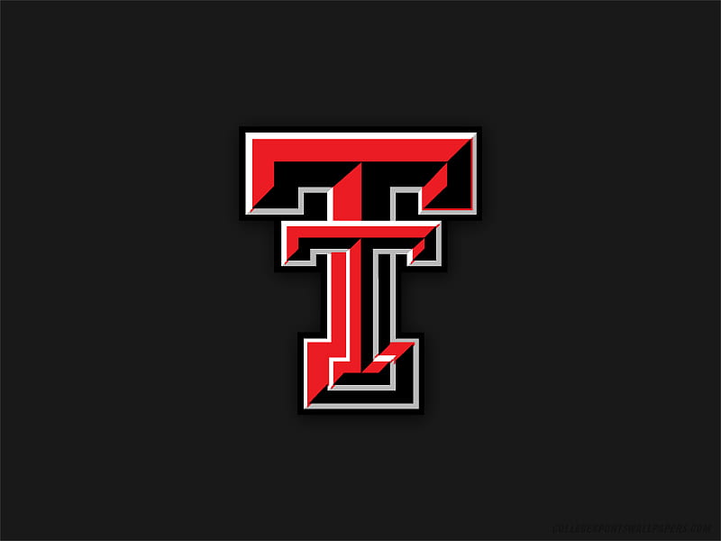 Texas Tech Logo, raiders, red, college, teams, HD wallpaper